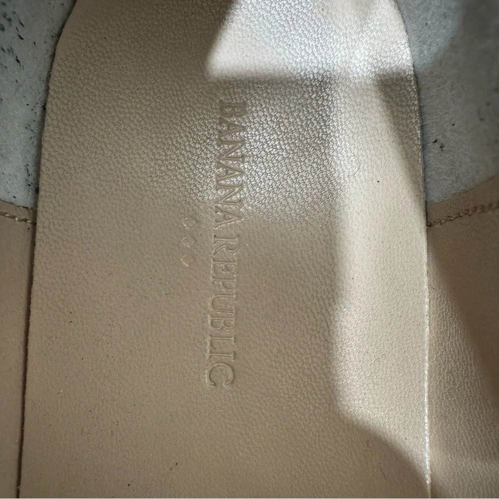 Banana Republic Black Leather Lug Sole Penny Loafers - Picture 6 of 12